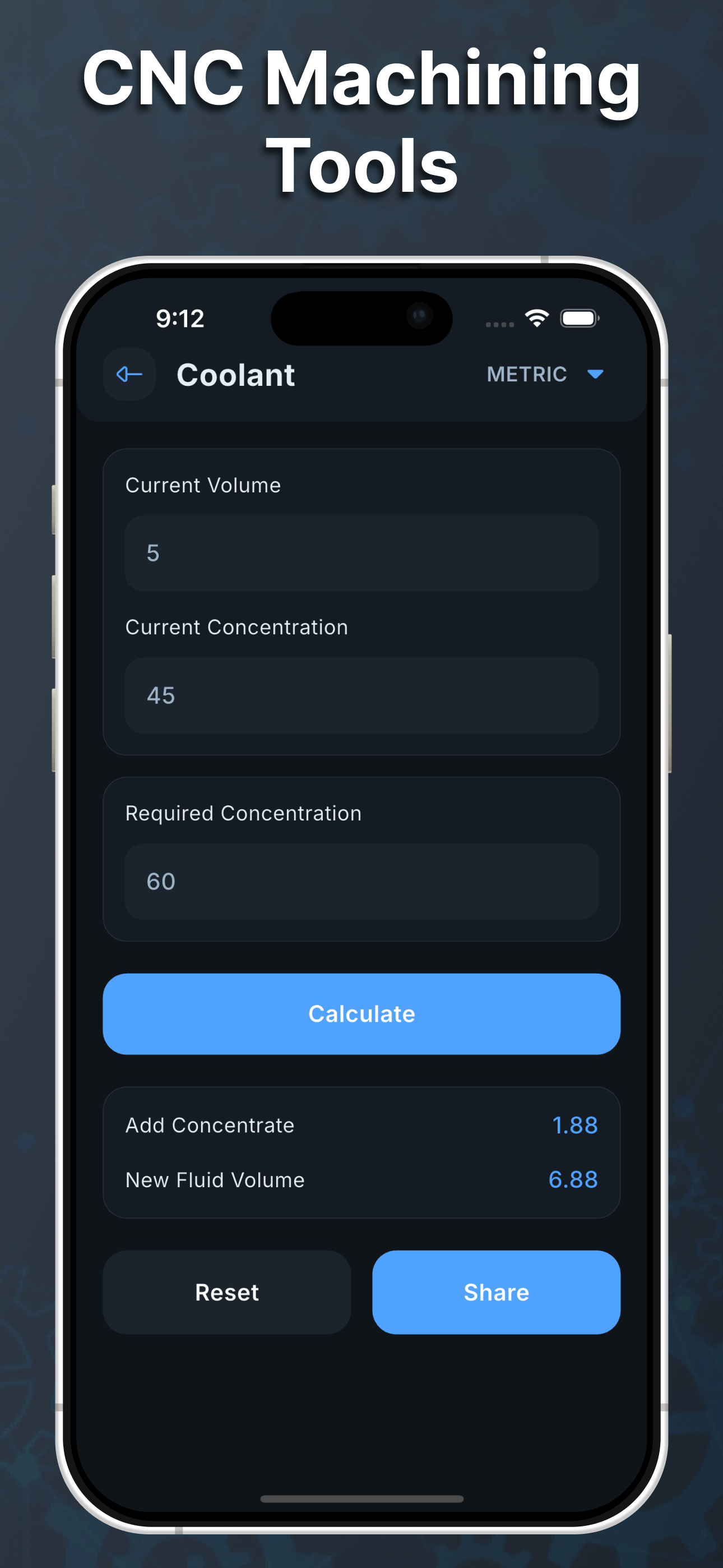 Machining Toolkit Calc screenshot 5