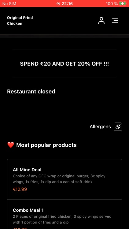 Original Fried Chicken IE