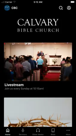 Calvary Bible Church screenshot 1