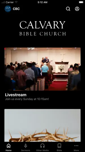 Calvary Bible Church screenshot 1