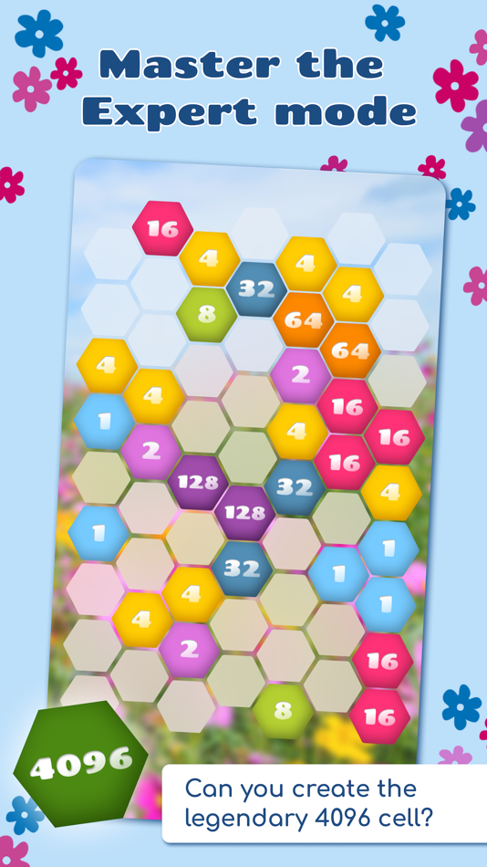 #2. Buzzing Hexagons (iOS) 由: giant cookie IT Consulting UG (haftungsbeschränkt)