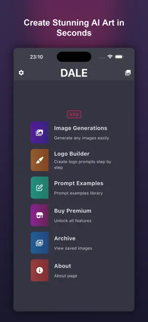 DALE 4 - AI Art Generator screenshot 1