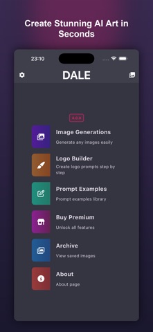 DALE 4 - AI Art Generator Screenshot 1 of 5