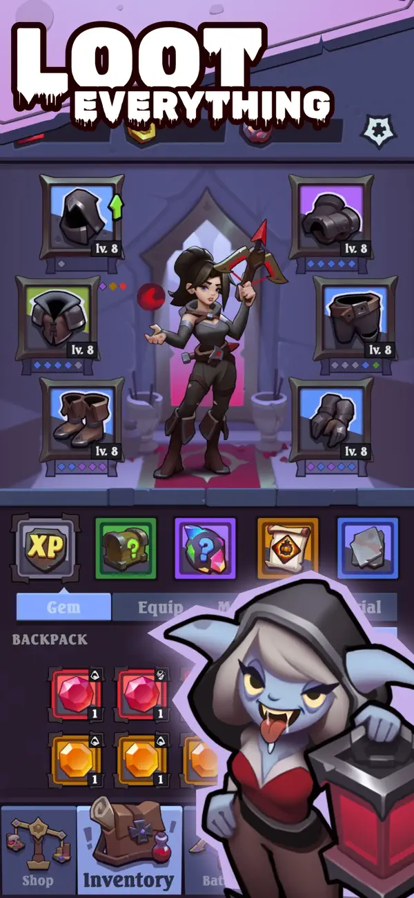 Night Hunt: The Vampire Tower Hack screenshot 4 - game app interface