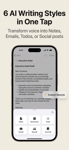 AI Voice Notes & Transcriber Screenshot 3 of 8
