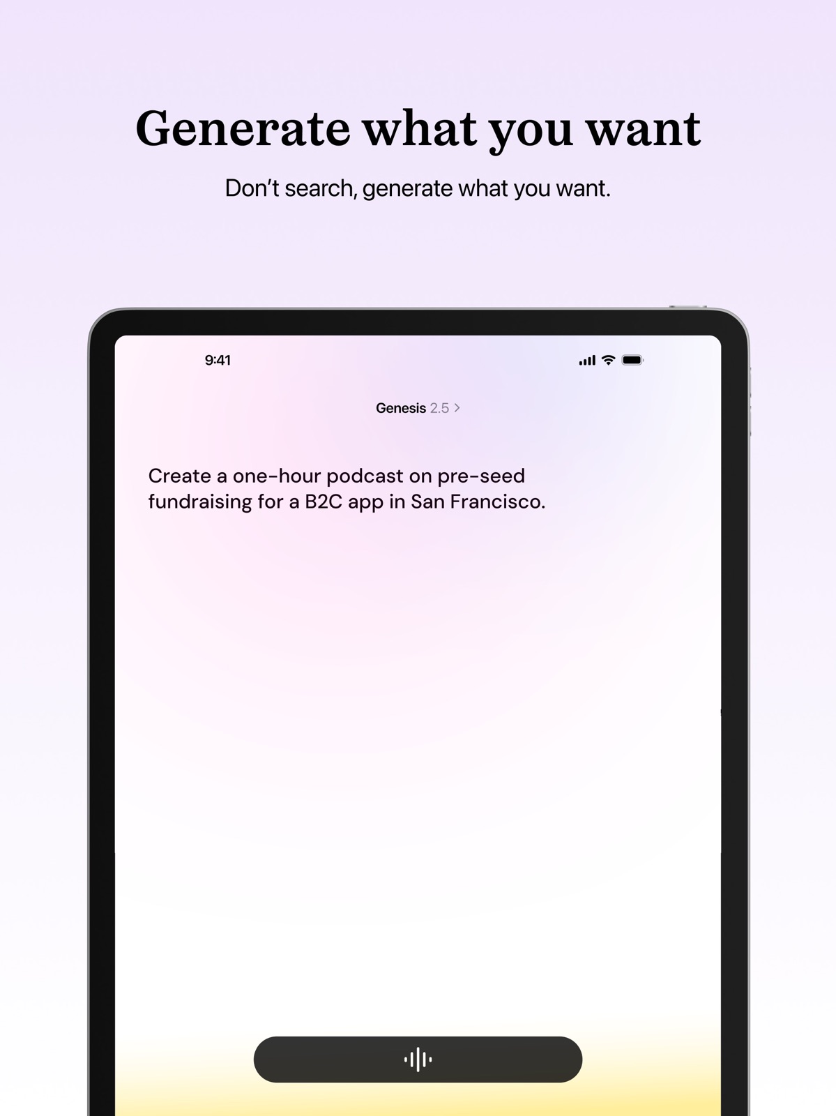 SUN: AI Podcasts & Audiobooks ipad screenshot 3