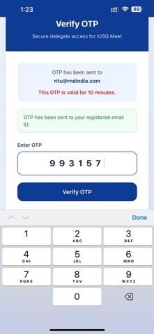 IUSG Meet screenshot
