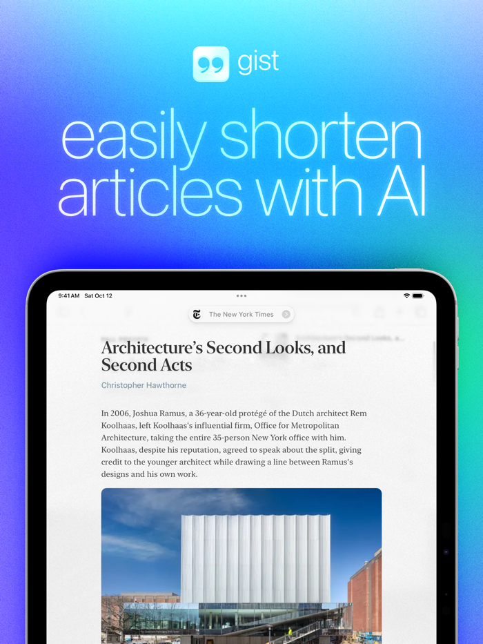 Gist – Summarize with AI