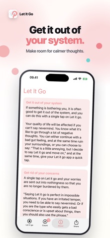Let it go - Instant Calm Screenshot 2 of 5
