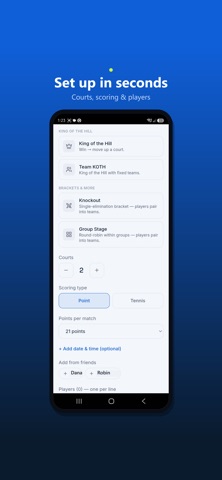 PadelScore - Live Scoring iPhone screenshot