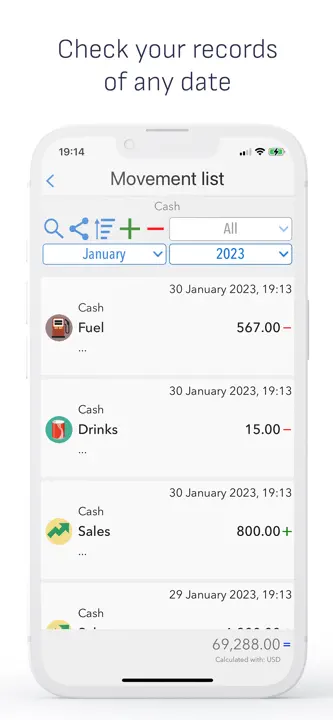 Daily Expenses : capture d’écran 3 sur 9