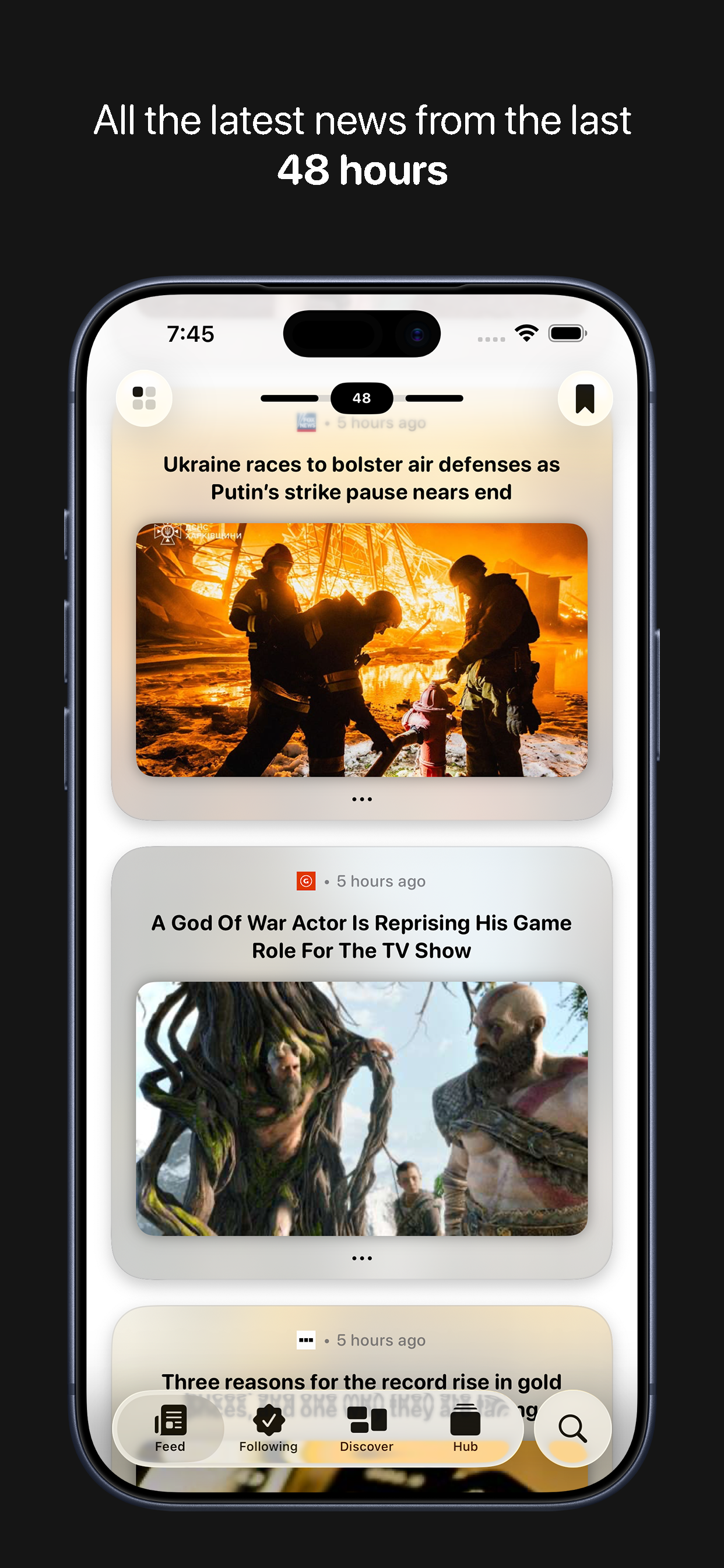 Last48: RSS News Reader