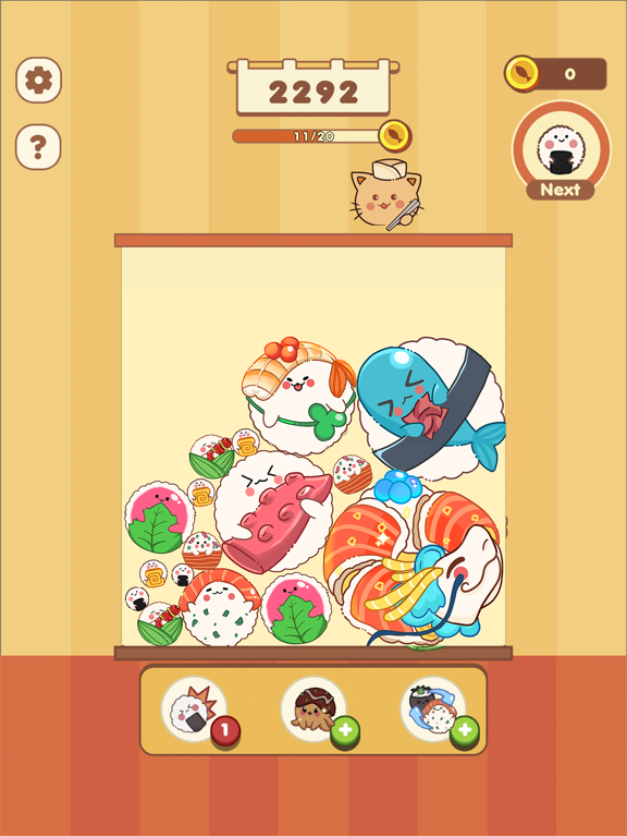 Screenshot #5 pour My Perfect Sushi: Drop & Merge