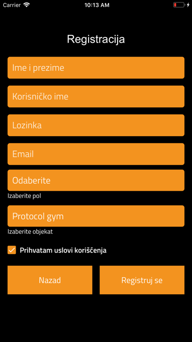 ATG PROTOCOL GYM Screenshot