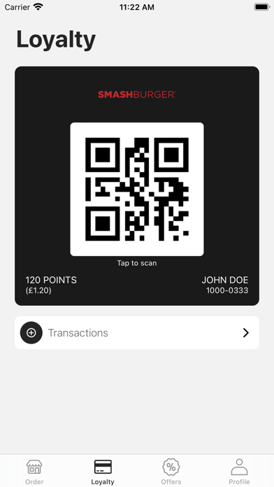 Smashburger UK Screenshot