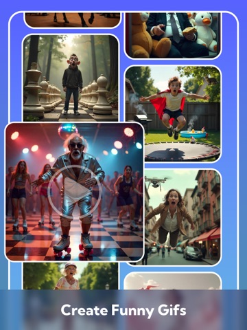 Face GIFS Make funny videos iPad screenshot