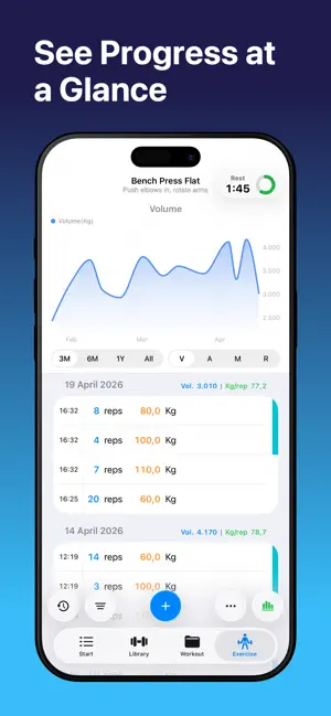 Gym Gym: Gym Workout Tracker screenshot 2