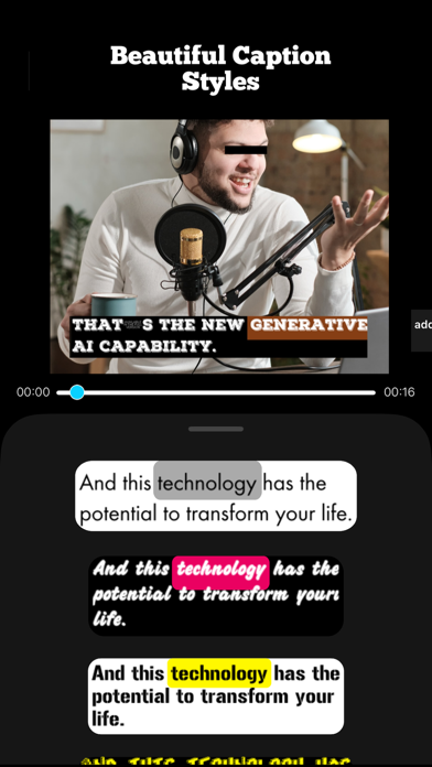 Subtitles & Captions for video Screenshot