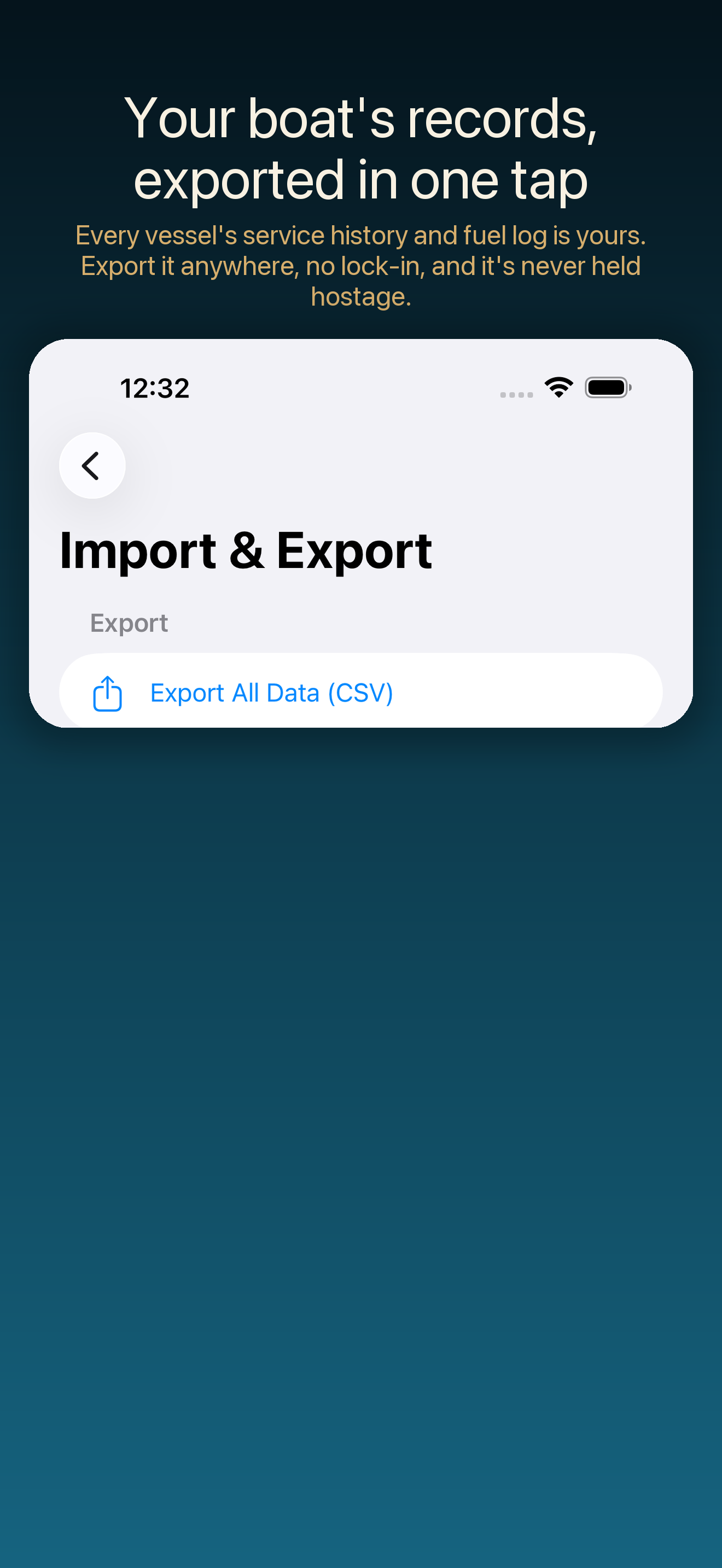 BoatVault Logbook screenshot 8
