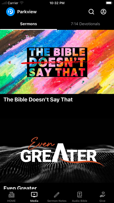 Screenshot 2 of Parkviewlife App