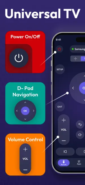 Universal TV: Remote Control ® screenshot 1
