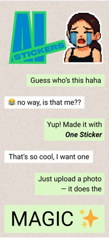 One Sticker: AI Sticker Studio screenshot