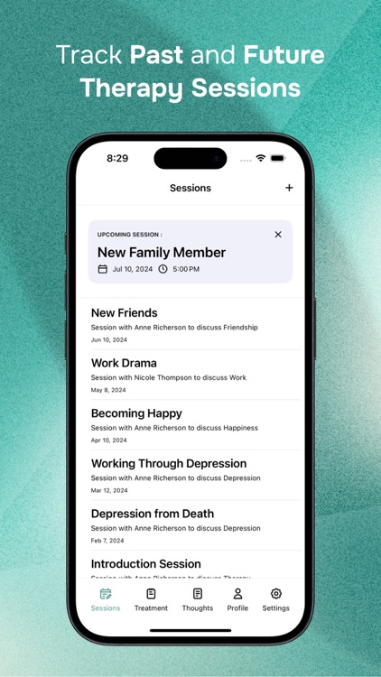 Meadow: Therapy Tracker