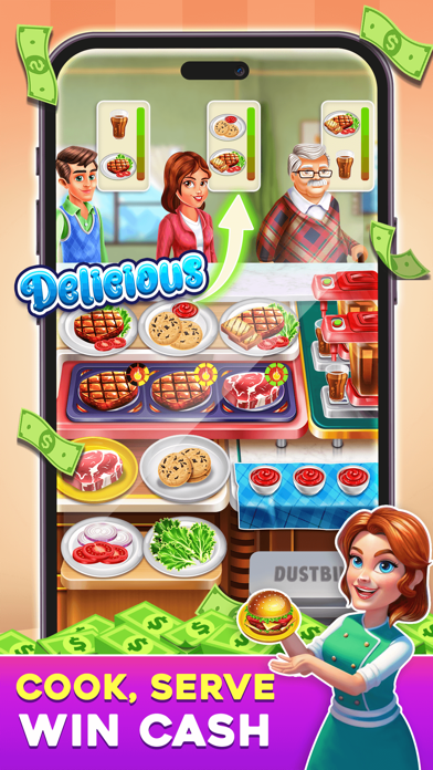 Cooking Master: Win & CashOut Screenshot