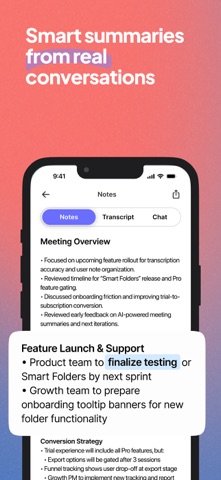 MeetBase: AI Note Taker Screenshot 5 of 9