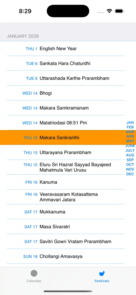 VCalendar screenshot 3
