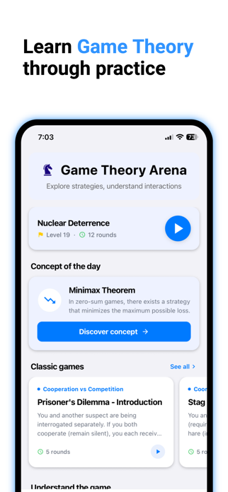Game Theory Arena Screenshot 1 of 9