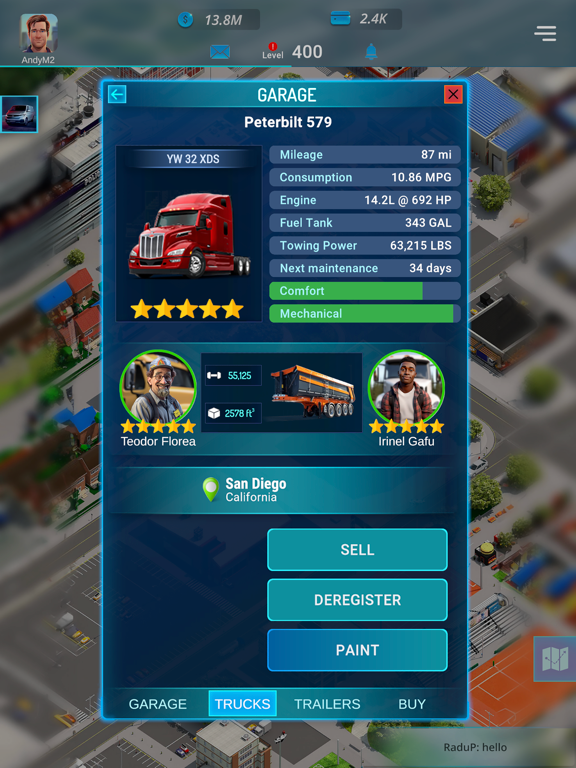 Virtual Truck Manager 3 iPad screenshot 5 - Games app