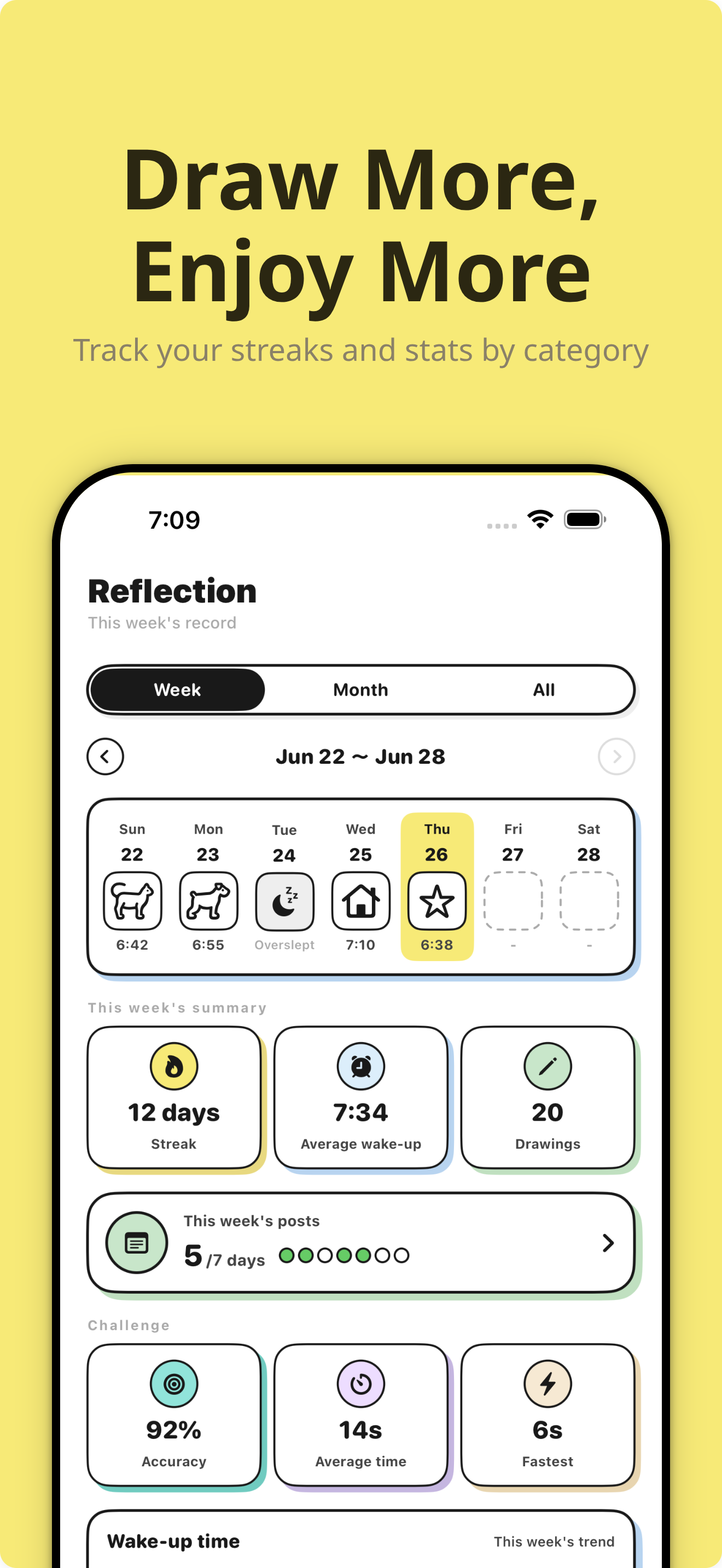 DoodleRise: Draw Alarm Clock screenshot 3