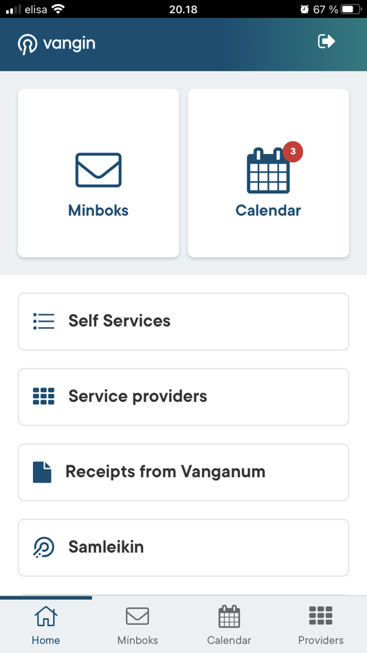 #1. Vangin (iOS) 由: Gjaldstovan
