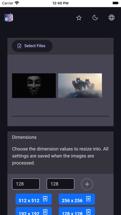 Offline Image Resizer