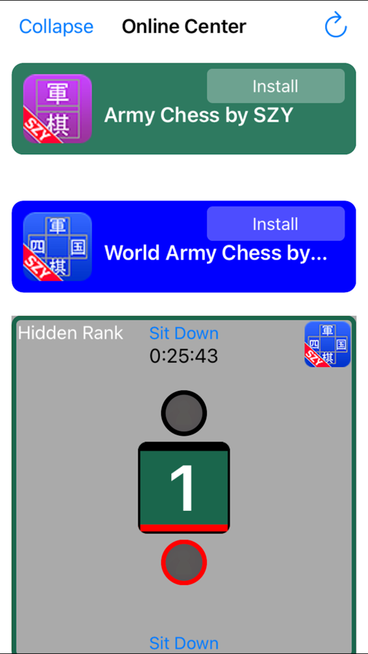 #5. Board Game Online Center (iOS) Podle: Shen Zhongyuan