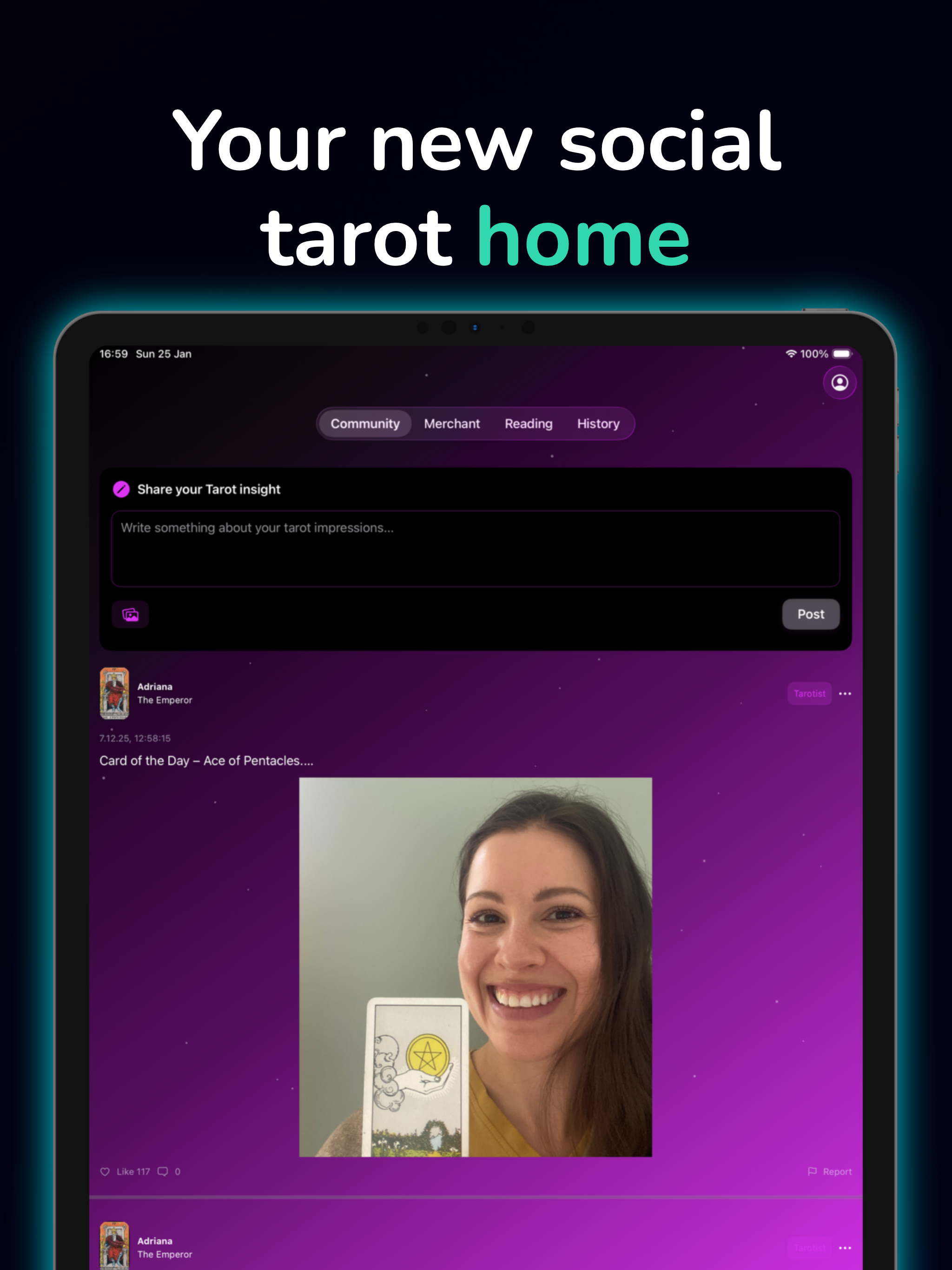 Tarotly - Tarot social network