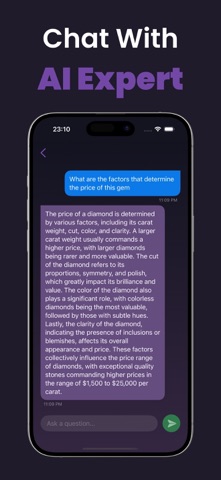 Gem Identifier AI iPhone screenshot