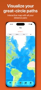 HAM Distance: Grid & Callsign screenshot
