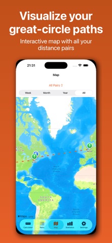 HAM Distance: Grid & Callsign Screenshot 3 of 5