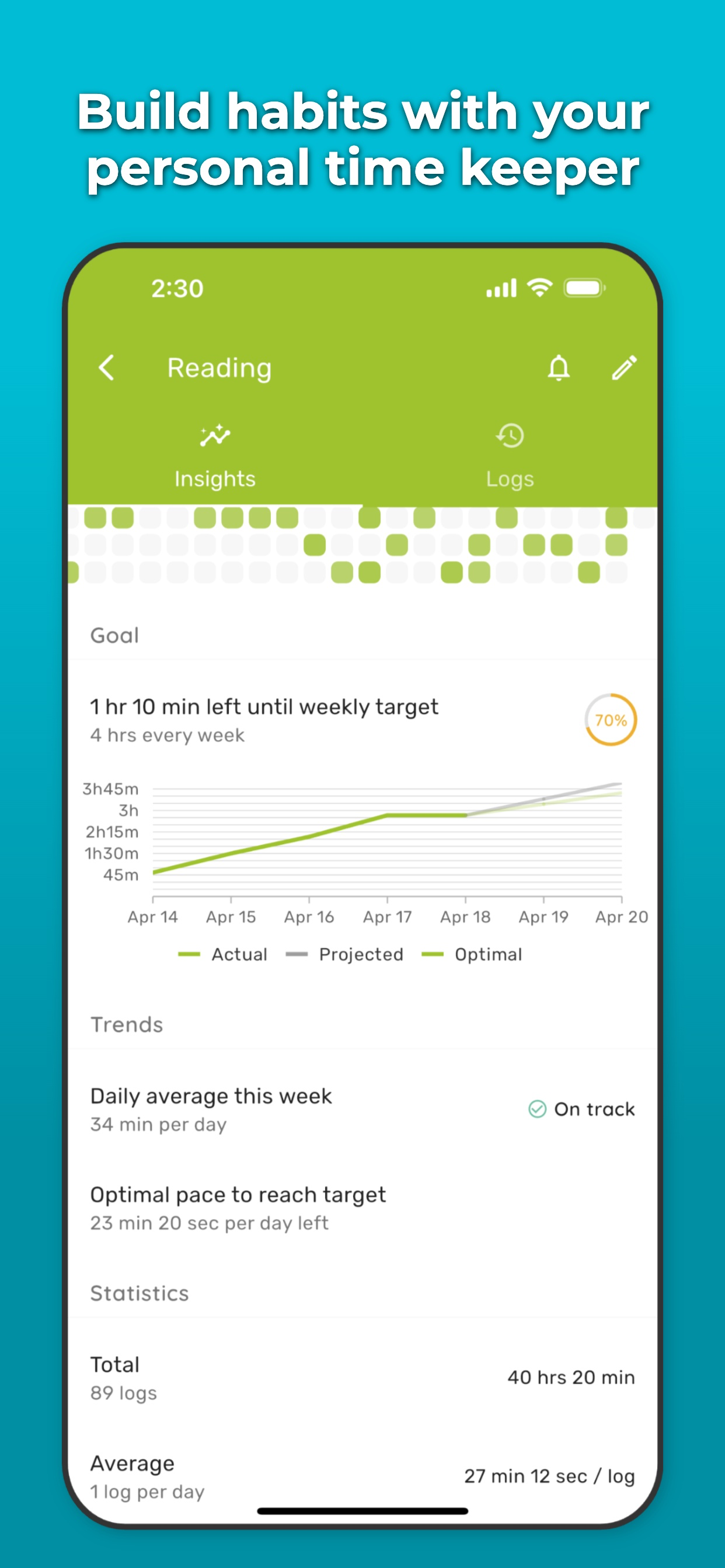 Time Tracker - Timelog