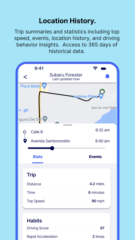 #7. eFINDER Safe Track (iOS) Podle: IOT WHOLESALE