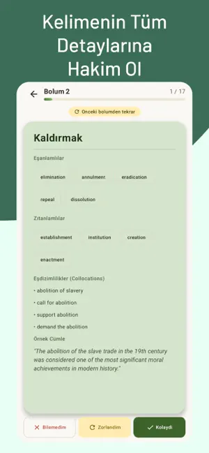 YDS Forge: YDS & YÖKDİL Kelime screenshot 3