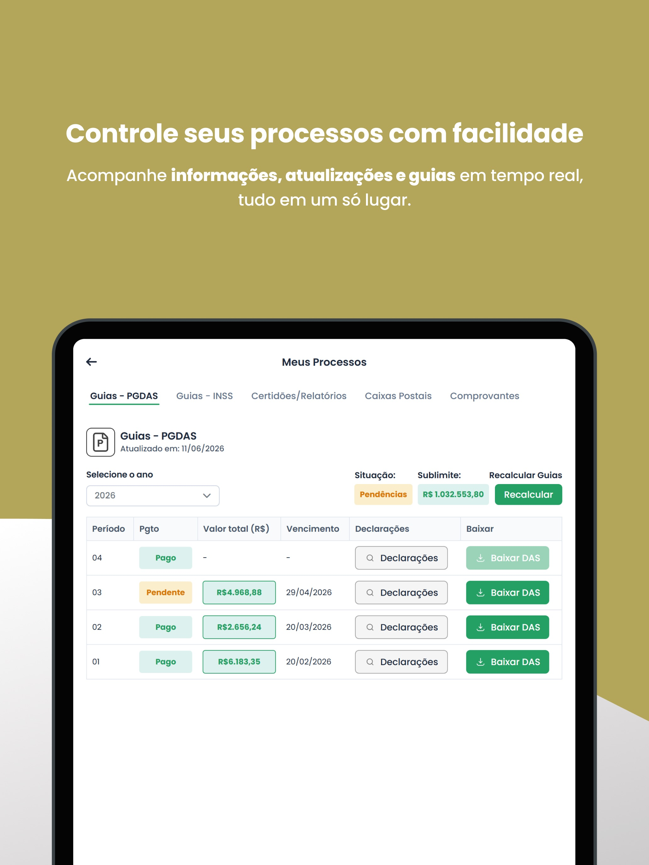 HP Contabilidade Portal screenshot 12