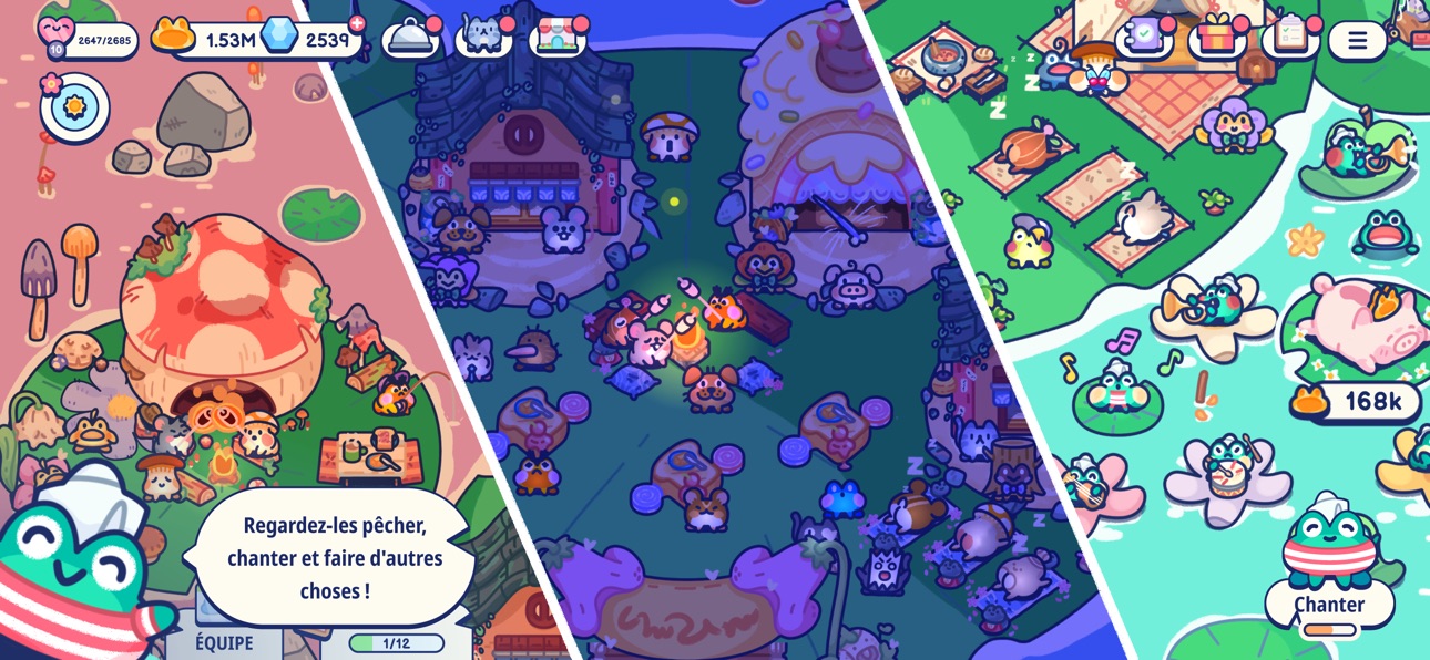 Pond Pals iOS Mod IPA screenshot 4 - iOS game interface