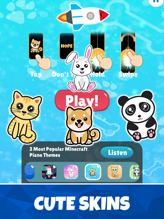 Screenshot #5 pour Animal Tiles: Cute Piano Game