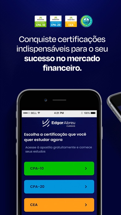 Certificações Edgar Abreu Screenshot