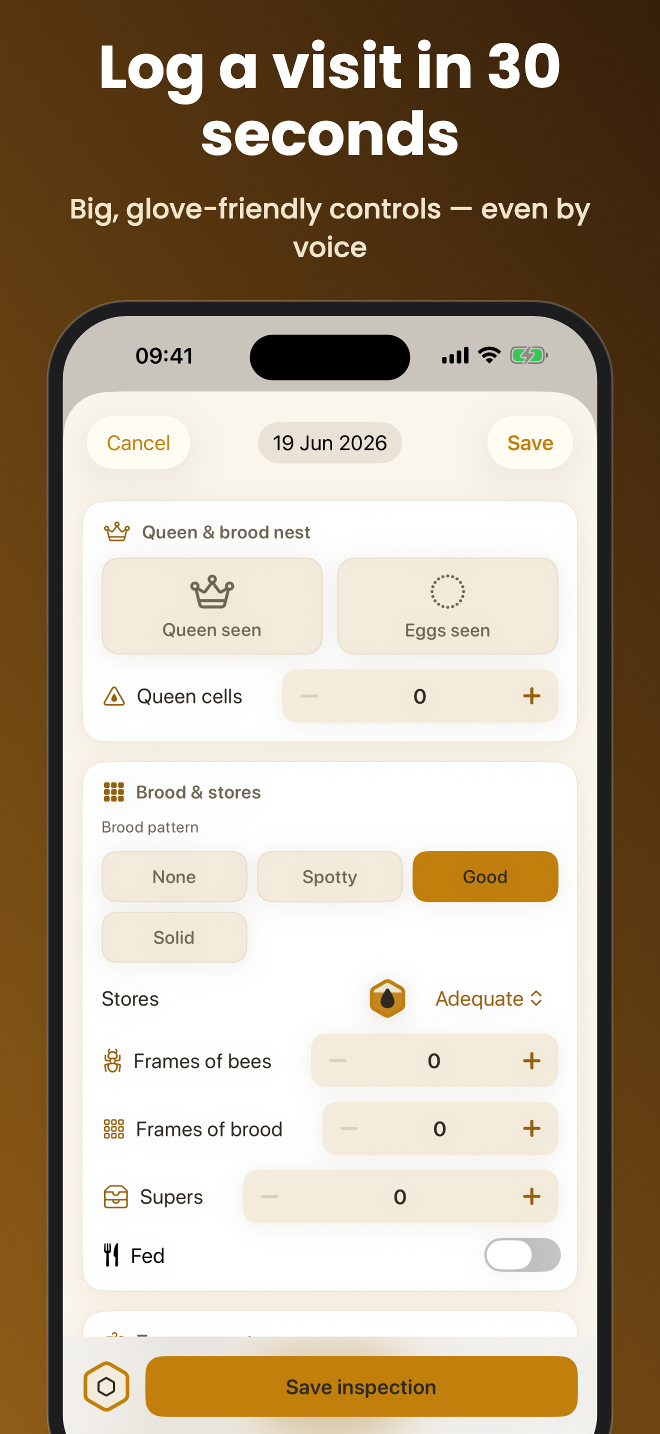 Hivey: Beekeeping Journal screenshot 4