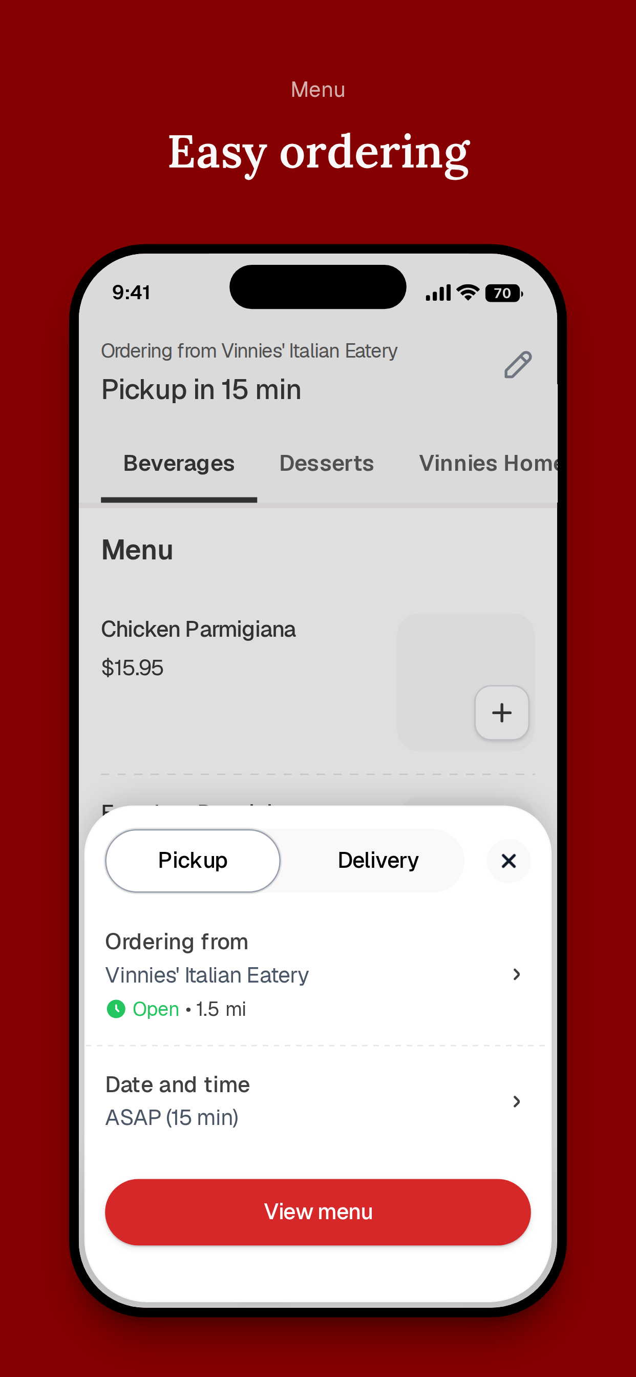 Vinnies' Italian Eatery screenshot 6