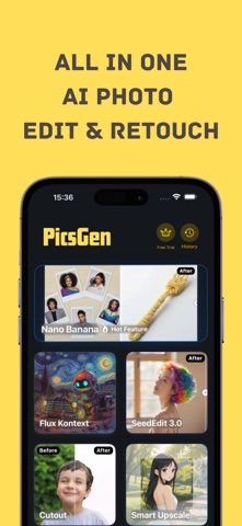 Pics AI: Nano Banana Pro图片编辑 screenshot
